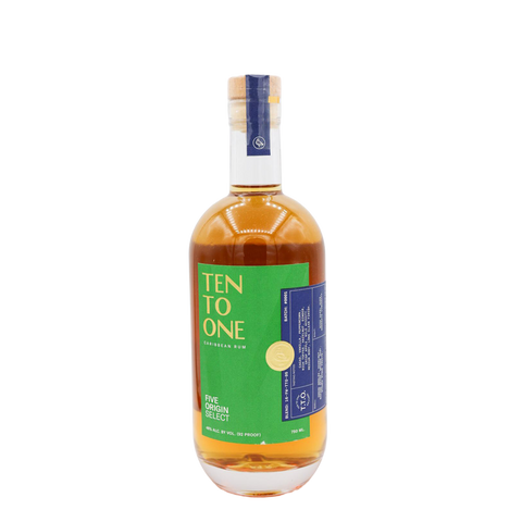 Ten To One Five Origin Select Caribbean Rum 750ml
