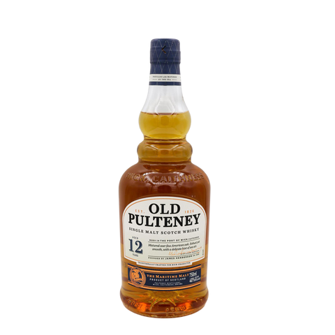Old Pulteney 12 Year Old Single Malth Scotch Whiskey 750ml