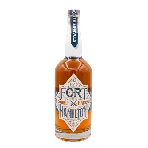Fort Hamilton Double Barrel Rye Whiskey 750ml