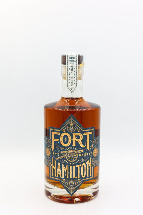 Fort Hamilton Single Barrel Rye Whiskey 375 ml