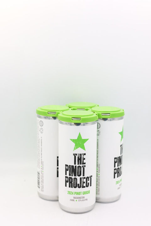 The Pinot Project Pinot Grigio 2023 Can 250ml 4-Pack
