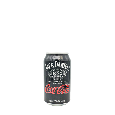 Jack Daniel's Coca Cola Canned Cocktail 355ml 4-Pack