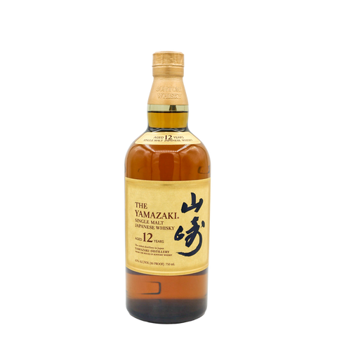 The Yamazaki 12 Year Old Single Malt Japanese Whisky 750ml