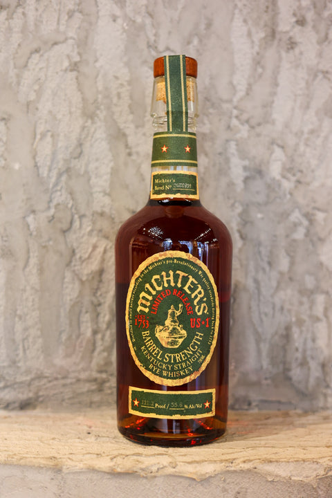Michter's US 1 Limited Release Barrel Strength Kentucky Straight Rye Whiskey