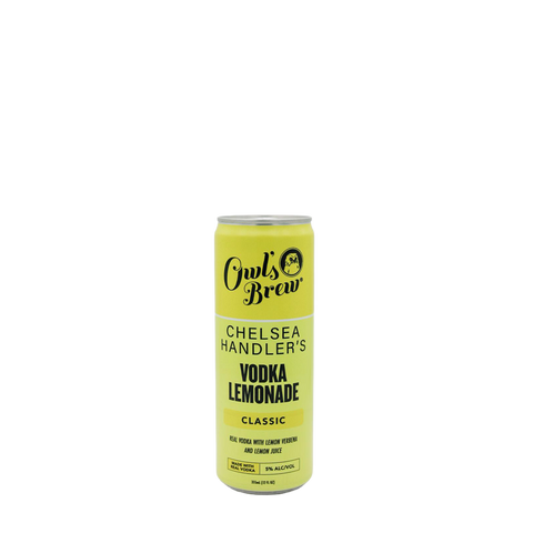 Owl's Brew Chelsea Handler's Vodka Lemonade Classic 355ml Can