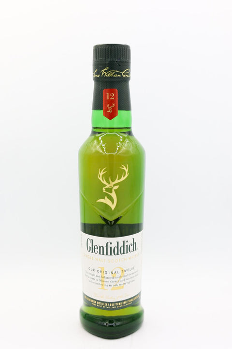 Glenfiddich 12 Year Single Malt Scotch Whisky 375ml