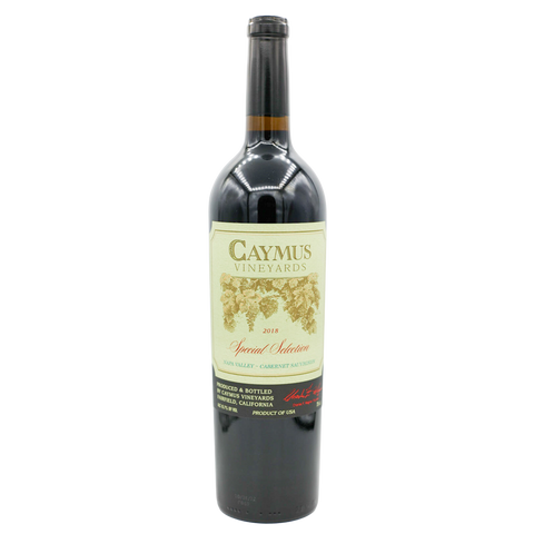 Caymus Vineyards Napa Valley Cabernet Sauvignon Special Selection 2018