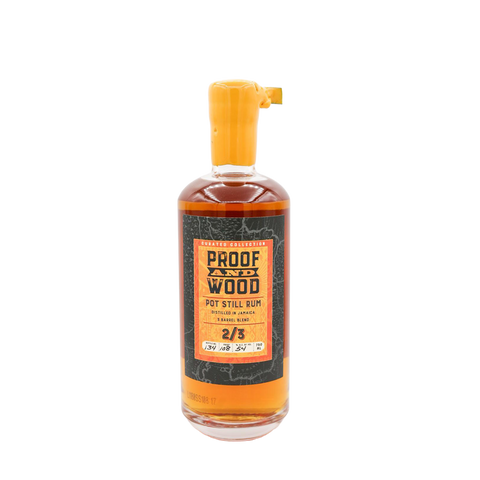 Proof and Wood 2/3 Jamaican Pot Still Rum 750ml
