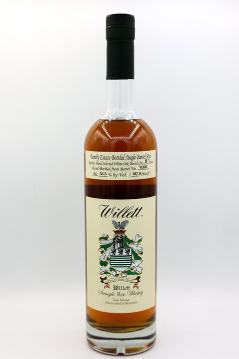 Willett Distillery Straight Rye Whiskey Rare Release 8 Year 750ml