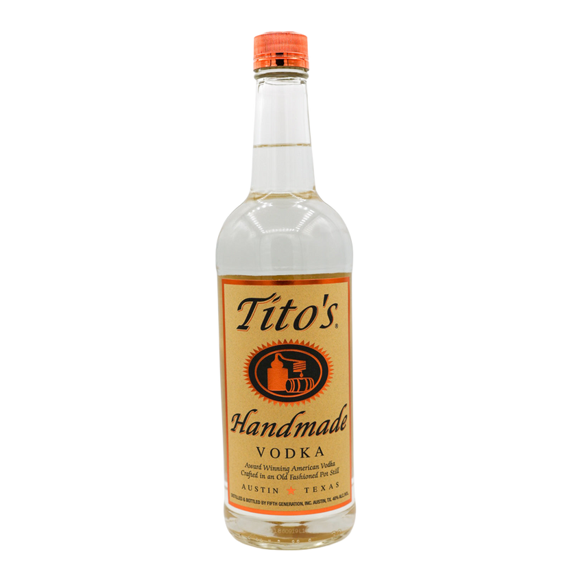 Tito's Handmade Vodka 375ml American vodka bottle