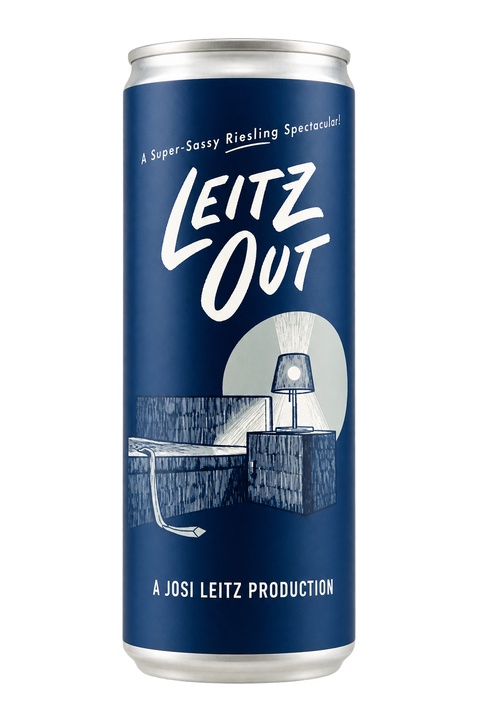 Leitz Out Rheingau Riesling Can 250ml 4 Pack