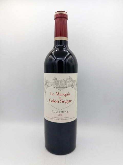 Le Marquis de Calon Segur, Saint-Estephe 2016