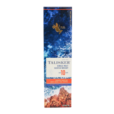 Talisker Single Malt Scotch 10 Year Old Whisky 750ml