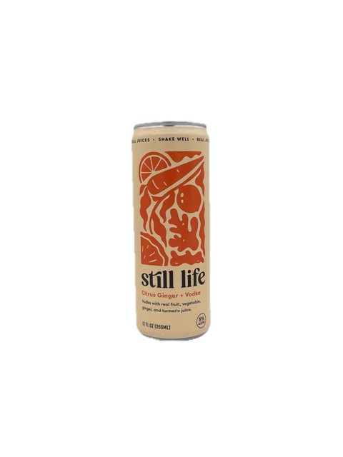Still Life Citrus Ginger + Vodka Canned Cocktail 355ml