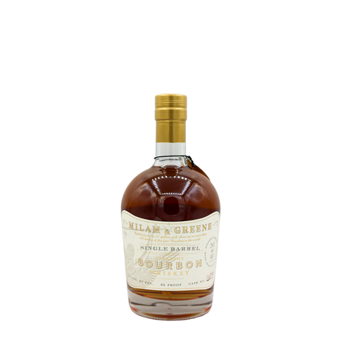 Milam & Greene Single Barrel Straight Bourbon Whiskey 750ml