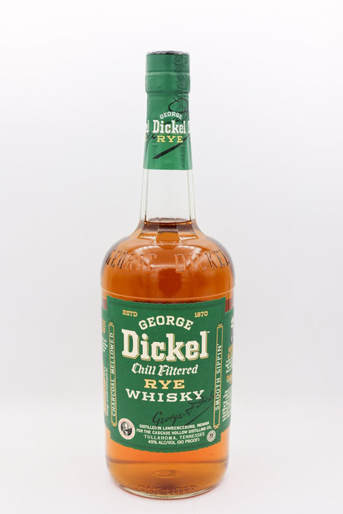 George Dickel Chill Filtered Rye Whiskey 1 Liter