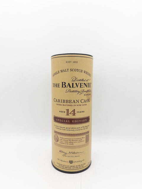 The Balvenie Caribbean Cask 14 Year Single Malt Scotch Whisky 200ml