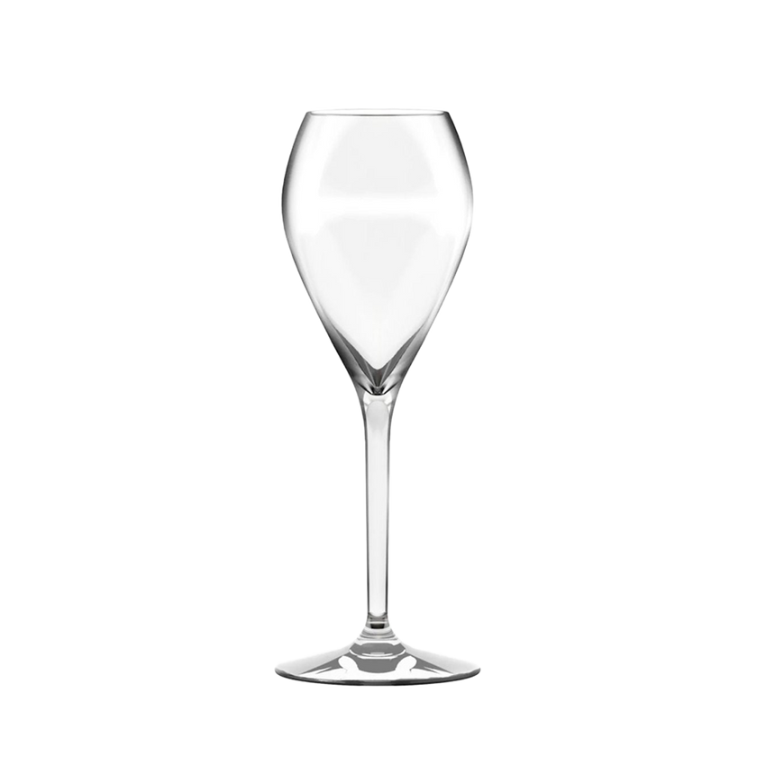 Italesse Air Beach Flute reusable plastic champagne flute for sparkling wine and outdoor entertaining