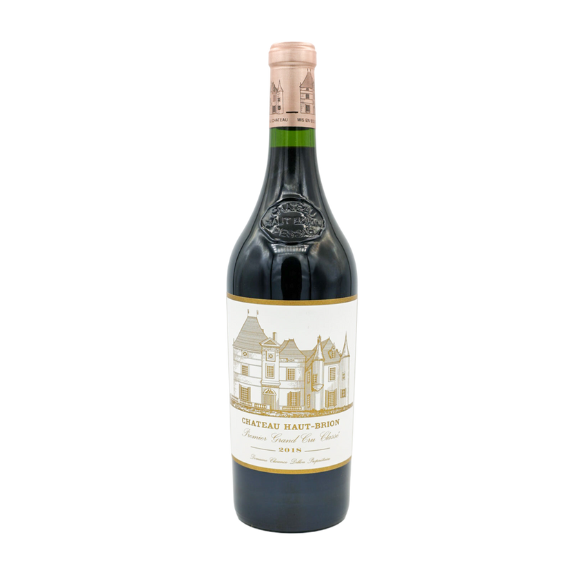 Château Haut Brion Premier Grand Cru Classé Pessac Léognan 2018 bottle representing the legendary Bordeaux producer from the Judgment of Paris legacy