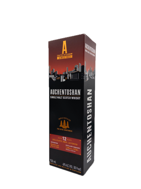 Auchentoshan Single Malt Scotch Whiskey 12 Year Old 750ml