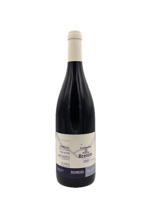 Catherine & Pierre Breton Bourgueil Franc de Pied 2023