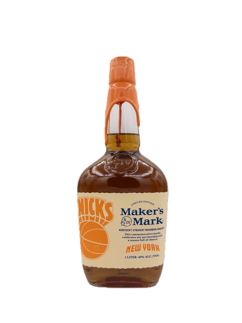 Maker's Mark Bourbon Whisky 2025 -2026 Knicks 1L