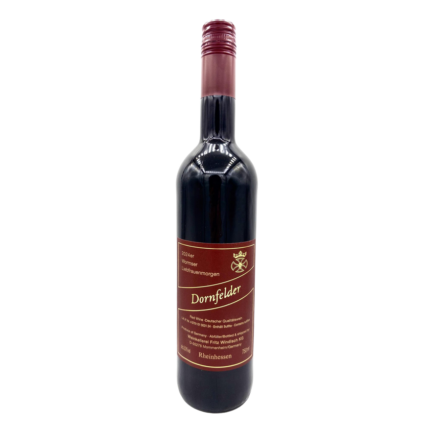 Windisch Dornfelder Sweet Red Wine 2024 German red wine