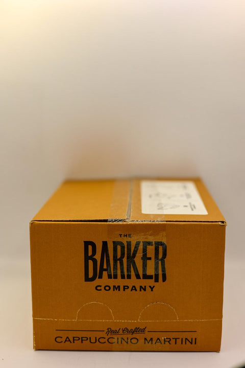 Barker Cappuccino Martini Cans 12 Pack