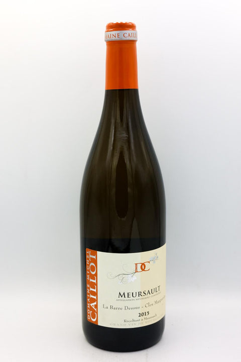 Domaine Michel Caillot Meursault La Barre Dessus - Clos Marguerite 2015