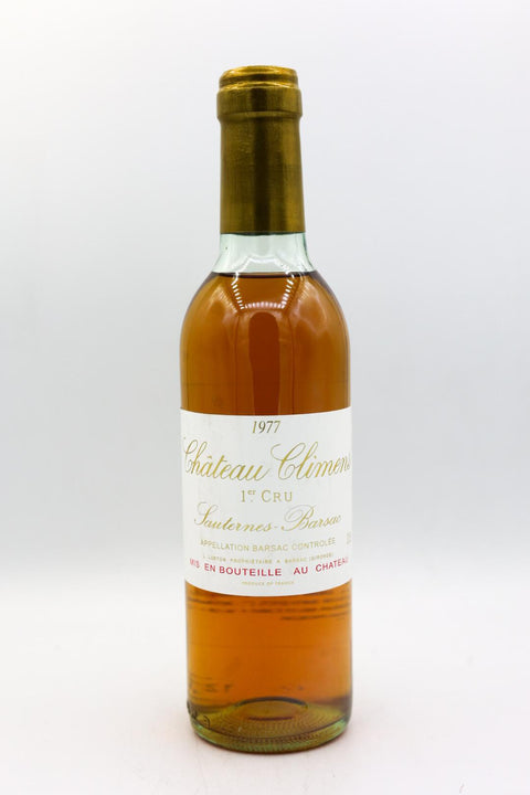 Chateau Climens 1er Cru Barsac Sauternes 1977