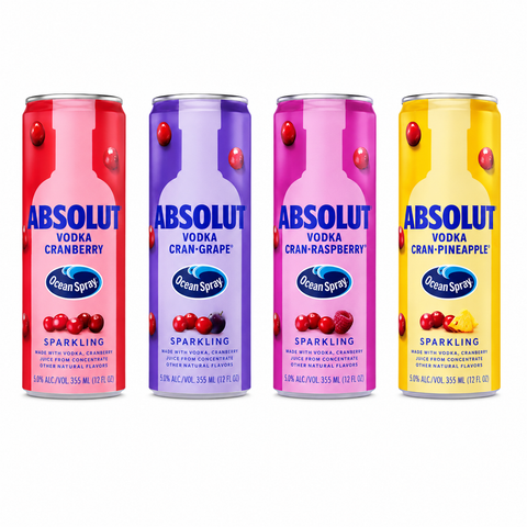 Absolut Cranberry Seltzer 4-Pack