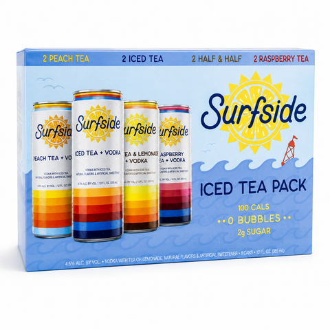 Surfside Iced Tea Variety 8 Pack