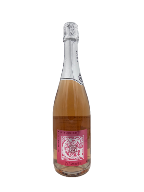 Domaine de la Bergerie Cremant de Loire Rose 2018 Preambule