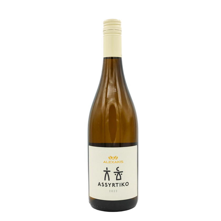 Alexakis Assyrtiko 2024 vibrant Assyrtiko white wine selected by Community Wine Spirits