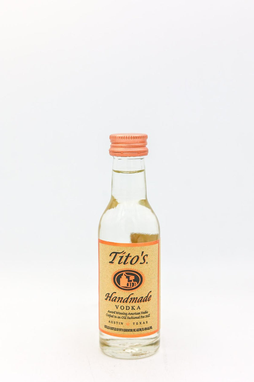 Tito's Vodka 50ml miniature American vodka bottle