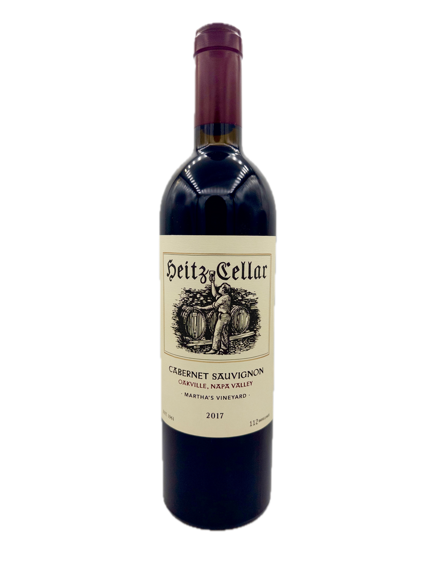 Heitz Cellar Cabernet Sauvignon Martha's Vineyard 2017 iconic Napa Valley Cabernet from a legendary producer known for world class age worthy wines