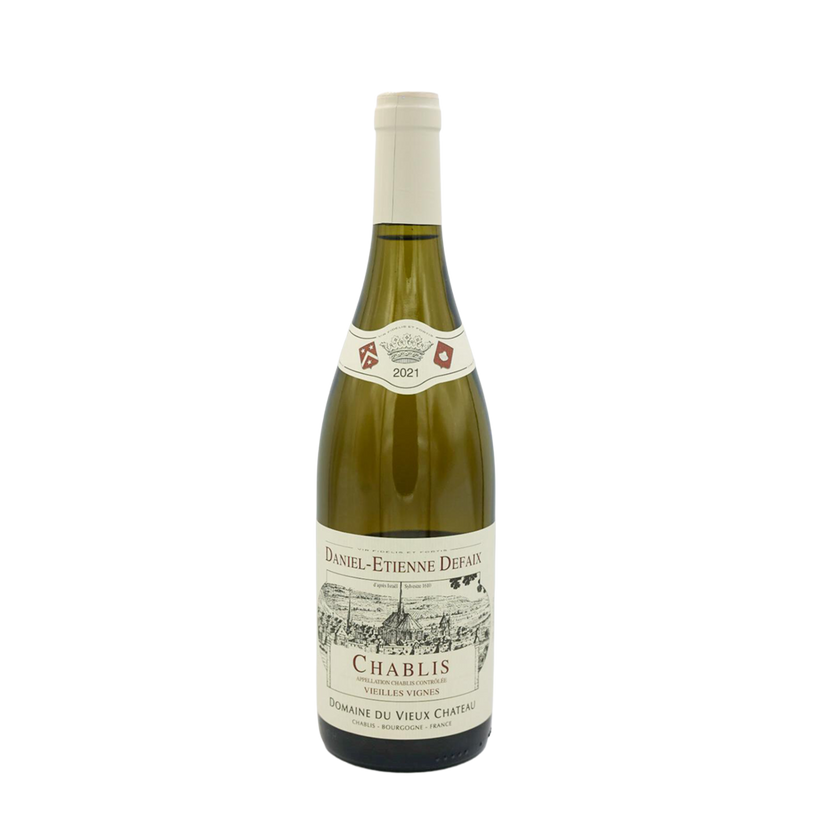 Daniel Etienne Defaix Chablis Vieilles Vignes 2022 elegant Chablis white wine for confident wine discovery