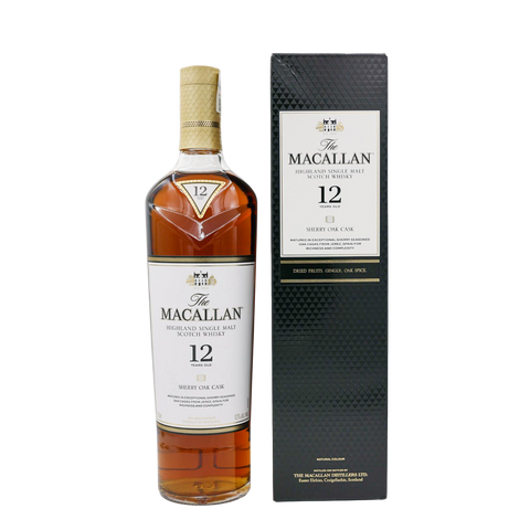 The Macallan Sherry Oak Cask 12 Year Highland