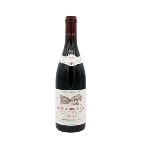 Henri Prudhon Saint-Aubin Rouge 1er Cru Sur Le Sentier du Clou Vielles Vignes 2021