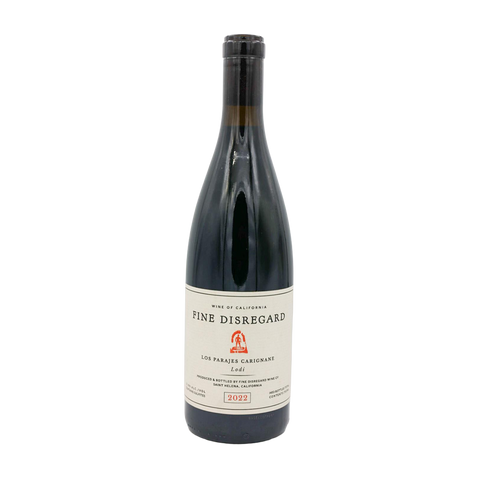 Fine Disregard Los Parajes Carignane 2022