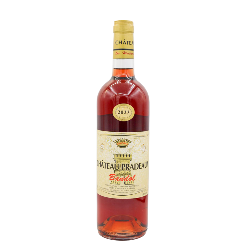 Chateau Pradeaux Bandol Rose 2024 French Bandol rose wine