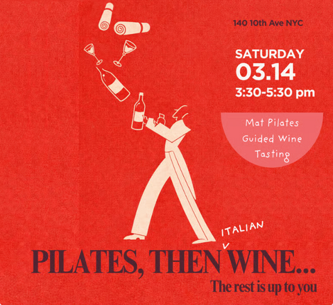 Pilates, then Wine... by BESA Movement Studio
