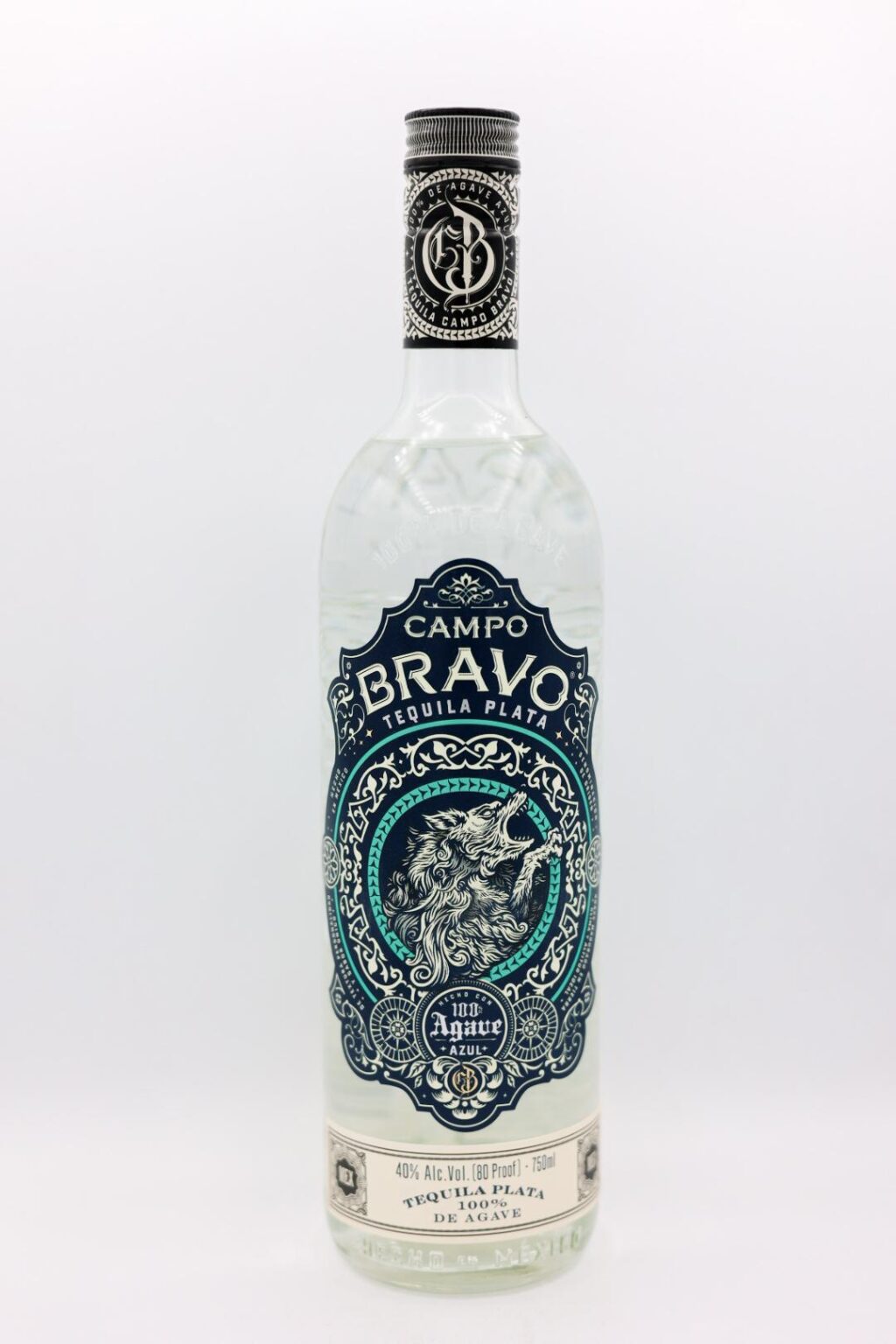 Campo Bravo Plata Tequila 750ml