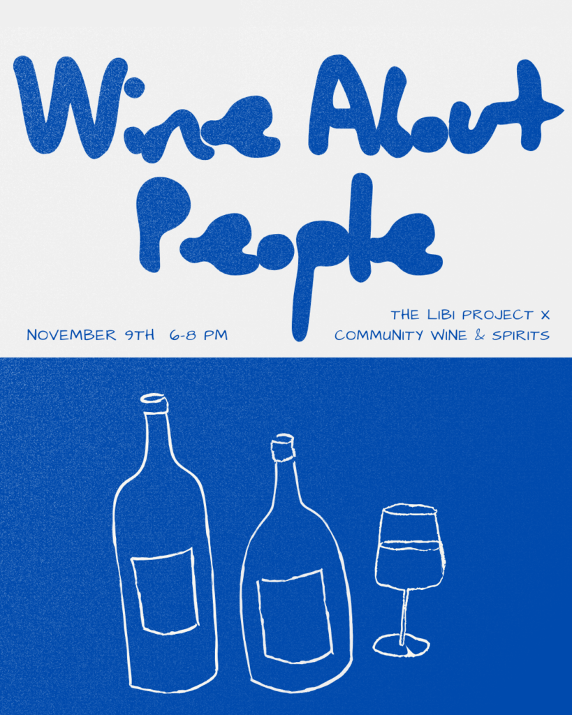 Wine About People Workshop Saturday 11/9 6-8 PM