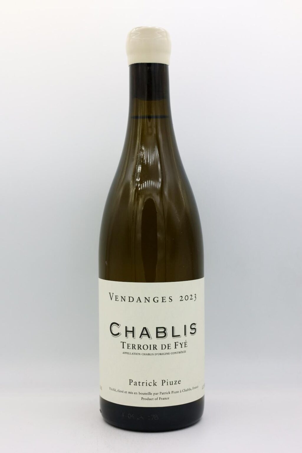 Patrick Piuze Chablis Terroir de Fye 2023