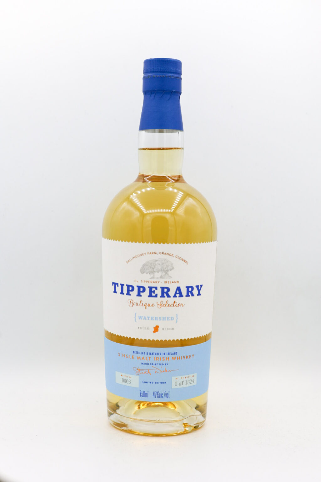 Tipperary Watershed Single Malt Irish Whiskey 750ml