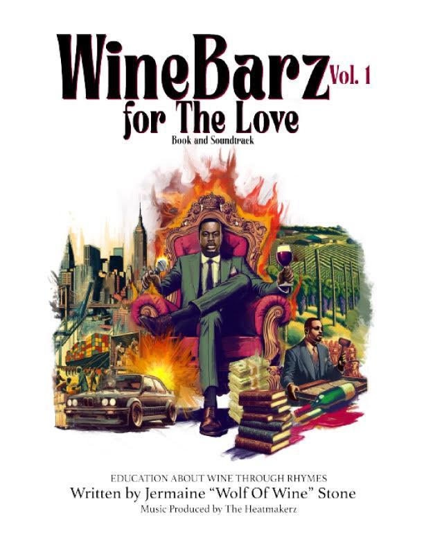 Wine Barz Vol I Book Signing and Tasting Experience with Jermaine Stone 11/16 4-7 PM