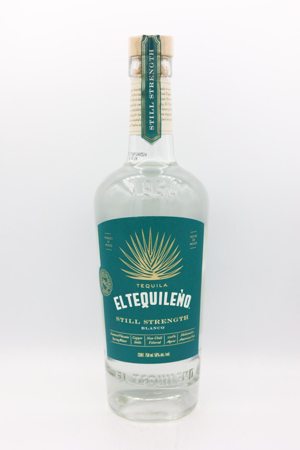 El Tequileno Tequila Blanco Still Strength 750ml