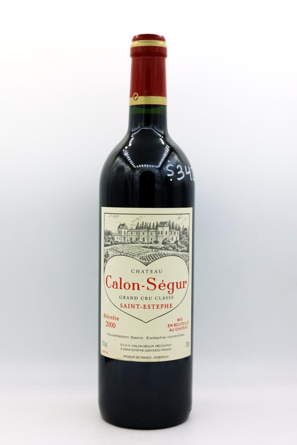 Chateau Calon Segur Saint Estephe 2000