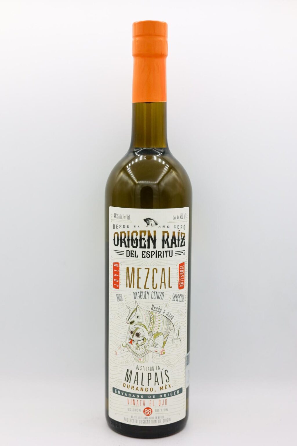 Origen Raiz Meguey Cenizo Mezcal 750ml